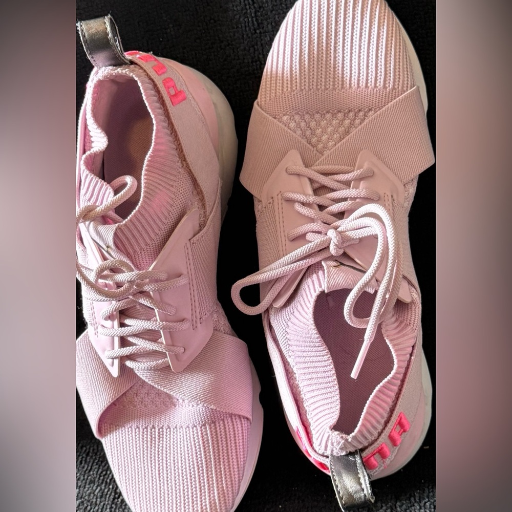 Puma Muse EvoKnit Women’s Size 9 Pink Knit Sneakers Slip-On Athletic Shoes 9/10 - Picture 7 of 15